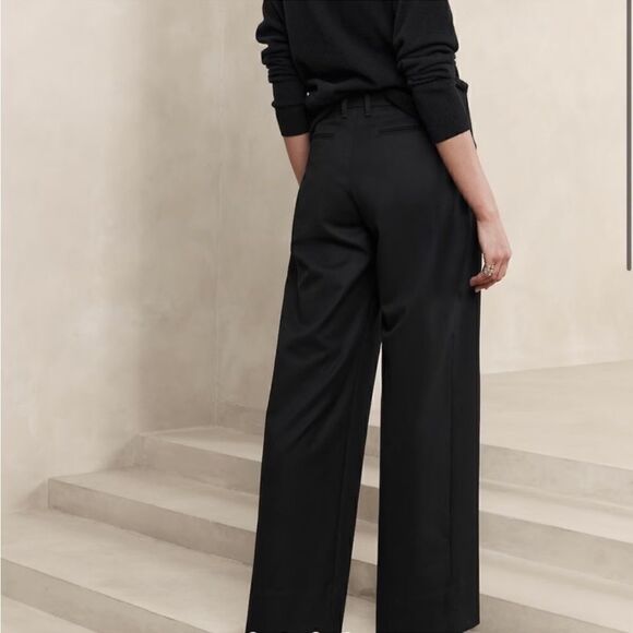 Banana Republic HIGH-RISE WIDE-LEG TROUSER - Picture 2 of 7